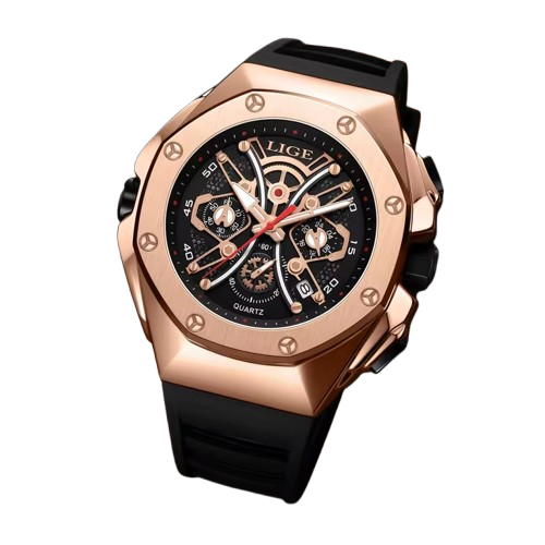 LIGE Top Brand Luxury New Watch for Men